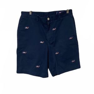 Vineyard Vines All Over Whale Print USA Flag Short